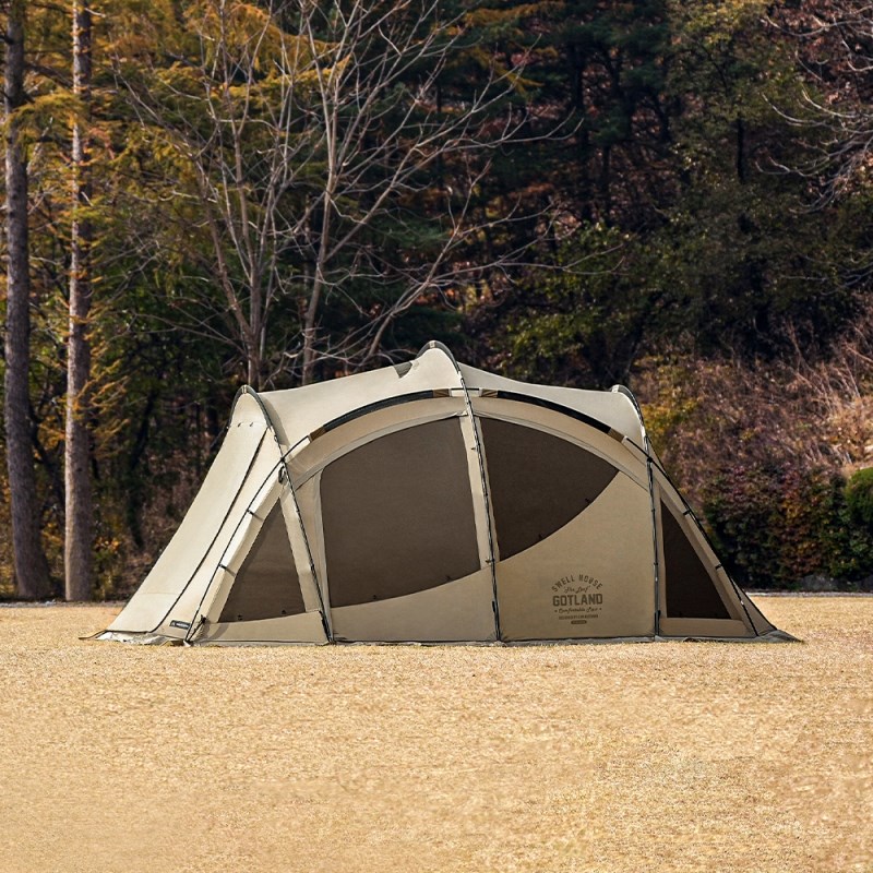 KAZMI KZM GOTLAND 沙島四人帳-外帳含頂布 贈專用掛窗 可加購內帳 帳篷 露營