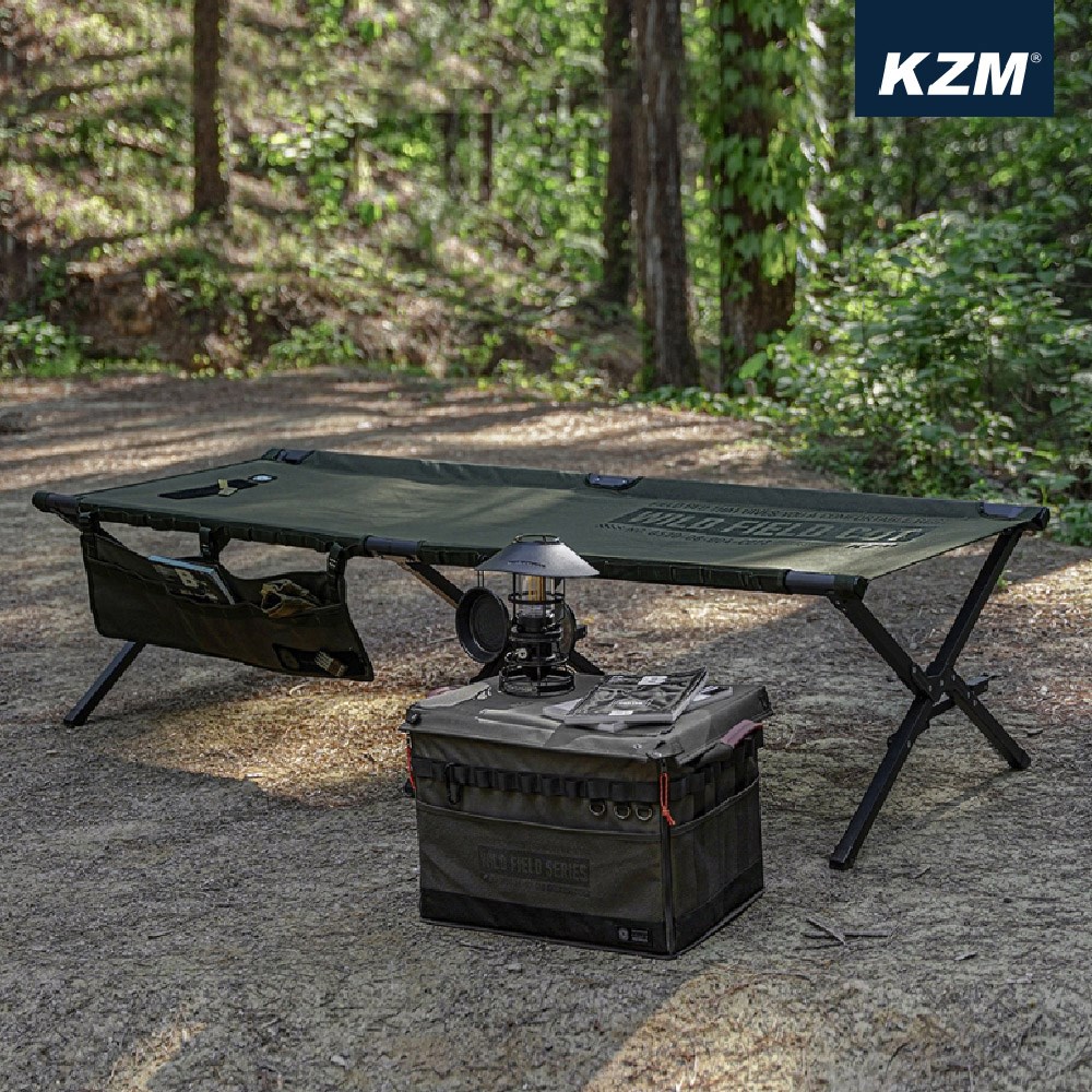 KAZMI KZM 工業風加寬行軍床 行軍床 露營床