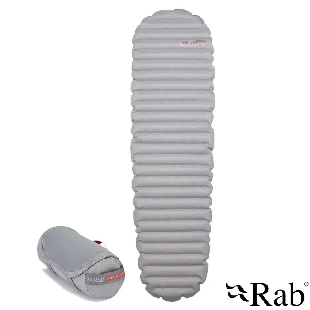英國 RAB Ultrasphere 4.5 睡墊 深鉛錫灰 REG 附充氣袋 收納袋 充氣睡墊 露營 登山