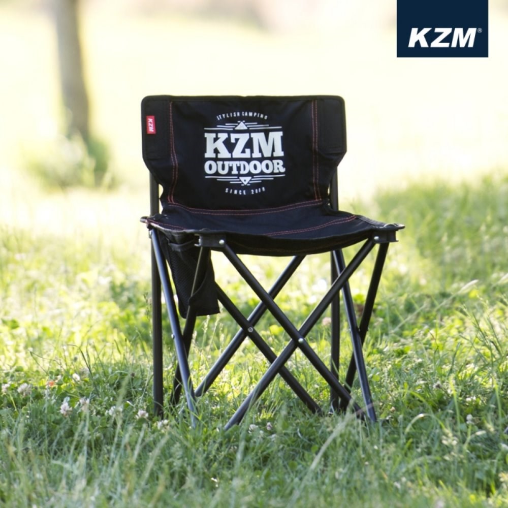 KAZMI KZM 極簡時尚輕巧折疊椅 橄欖綠/黑 折疊椅 椅子 露營椅