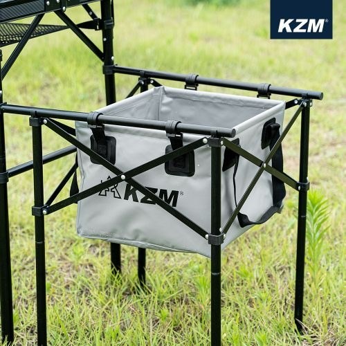 KAZMI KZM 2WAY方型折疊水桶 摺疊水桶 露營 水桶 水袋