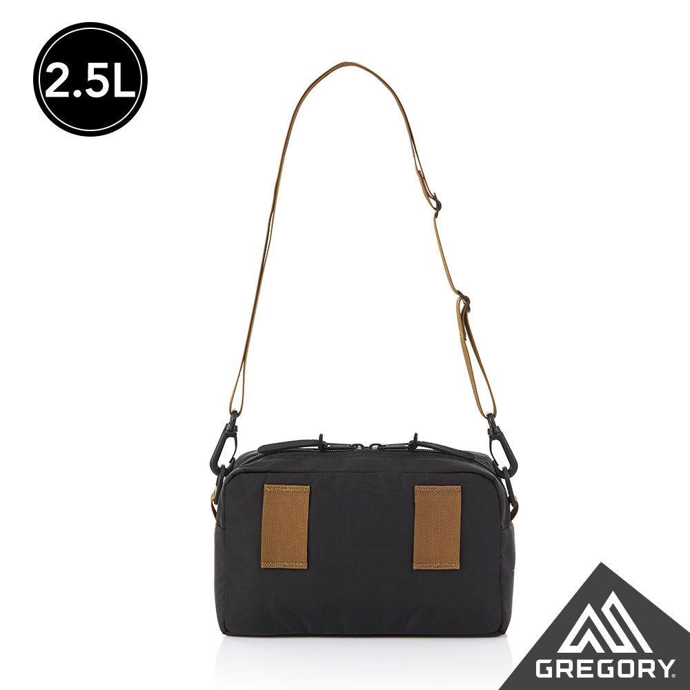 Gregory 2.5L PAD SHLD POUCH 斜背包 黑/棕 GG65380 側背包 背包