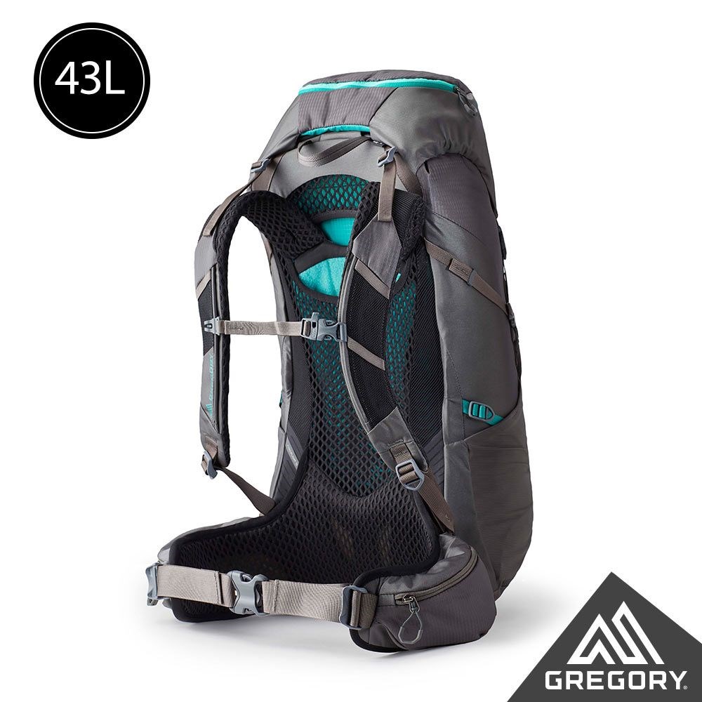 Gregory 女 JADE 43L 網架透氣背包 S/M 神祕灰 GG145296登山背包