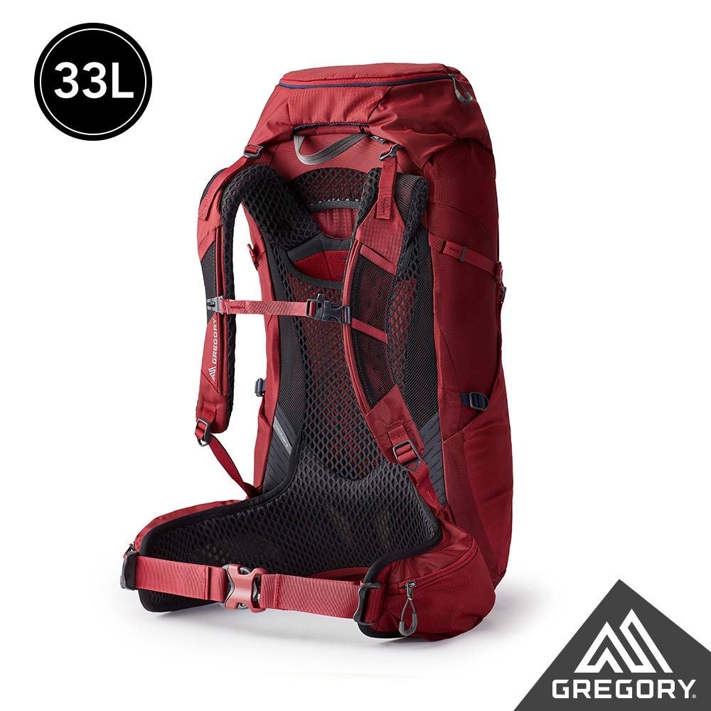 Gregory 女 JADE 33L 網架透氣背包 S/M 寶石紅 GG146662 登山背包 