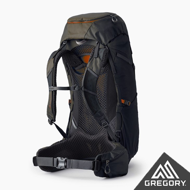 Gregory 55L ZULU 登山背包 M/L 火山黑 GG145293 健行背包 