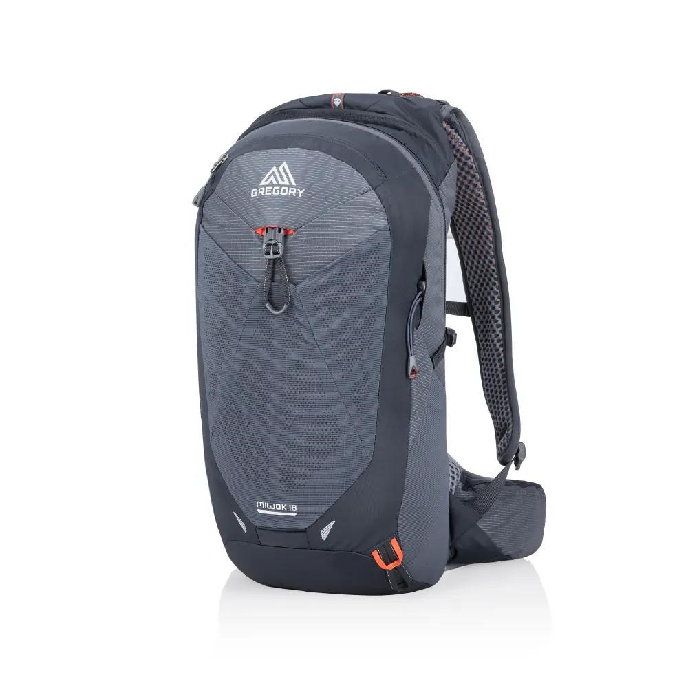 Gregory 男 18L MIWOK 多功能登山背包 碳黑款 GG111480 登山包 健行包