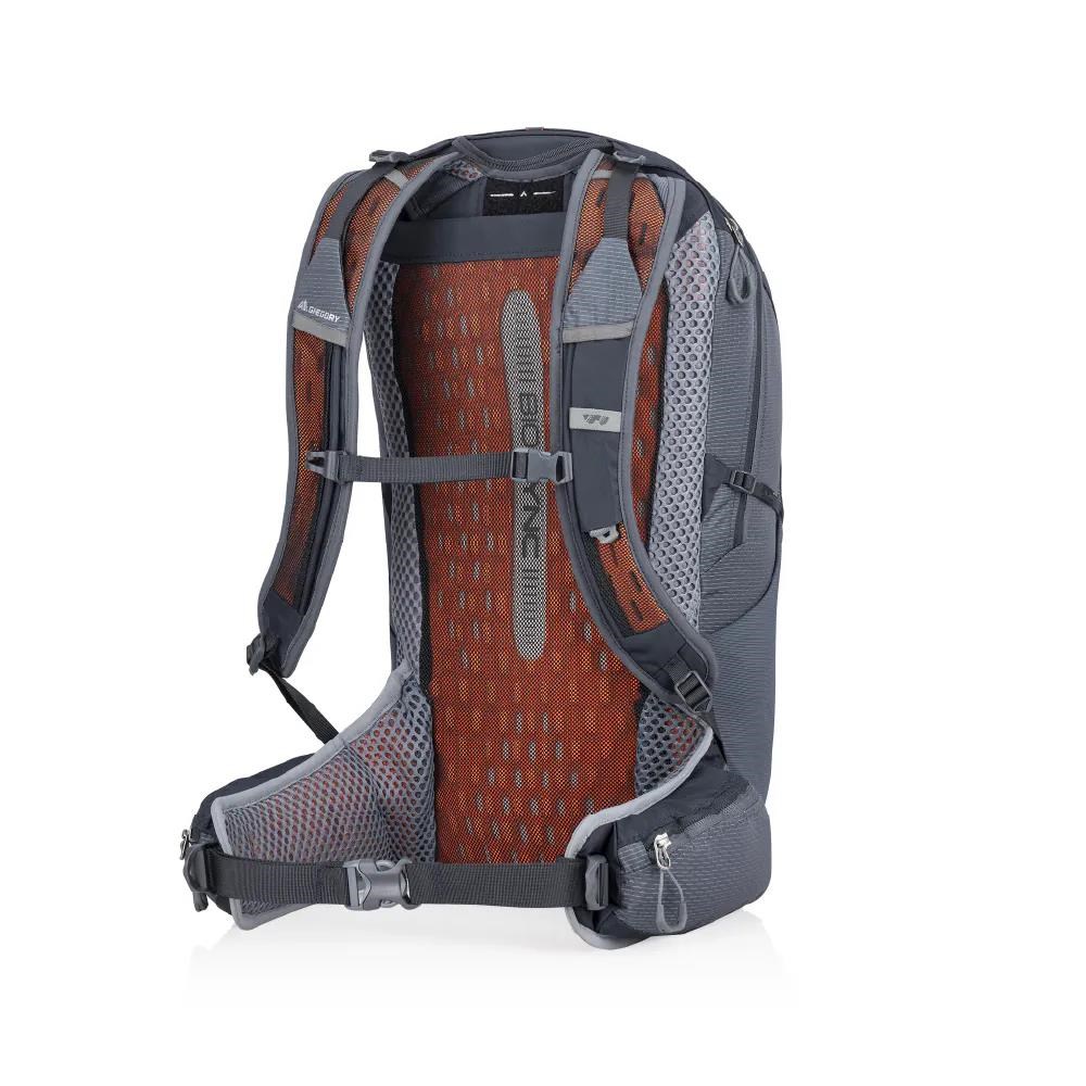 Gregory 男 18L MIWOK 多功能登山背包 碳黑款 GG111480 登山包 健行包
