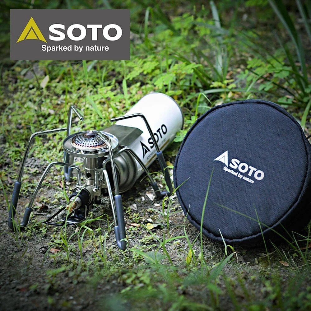 SOTO 蜘蛛爐專用點火組 配件包 ST-3104CSMT 黑色 止滑套 點火輔助槓桿 收納包