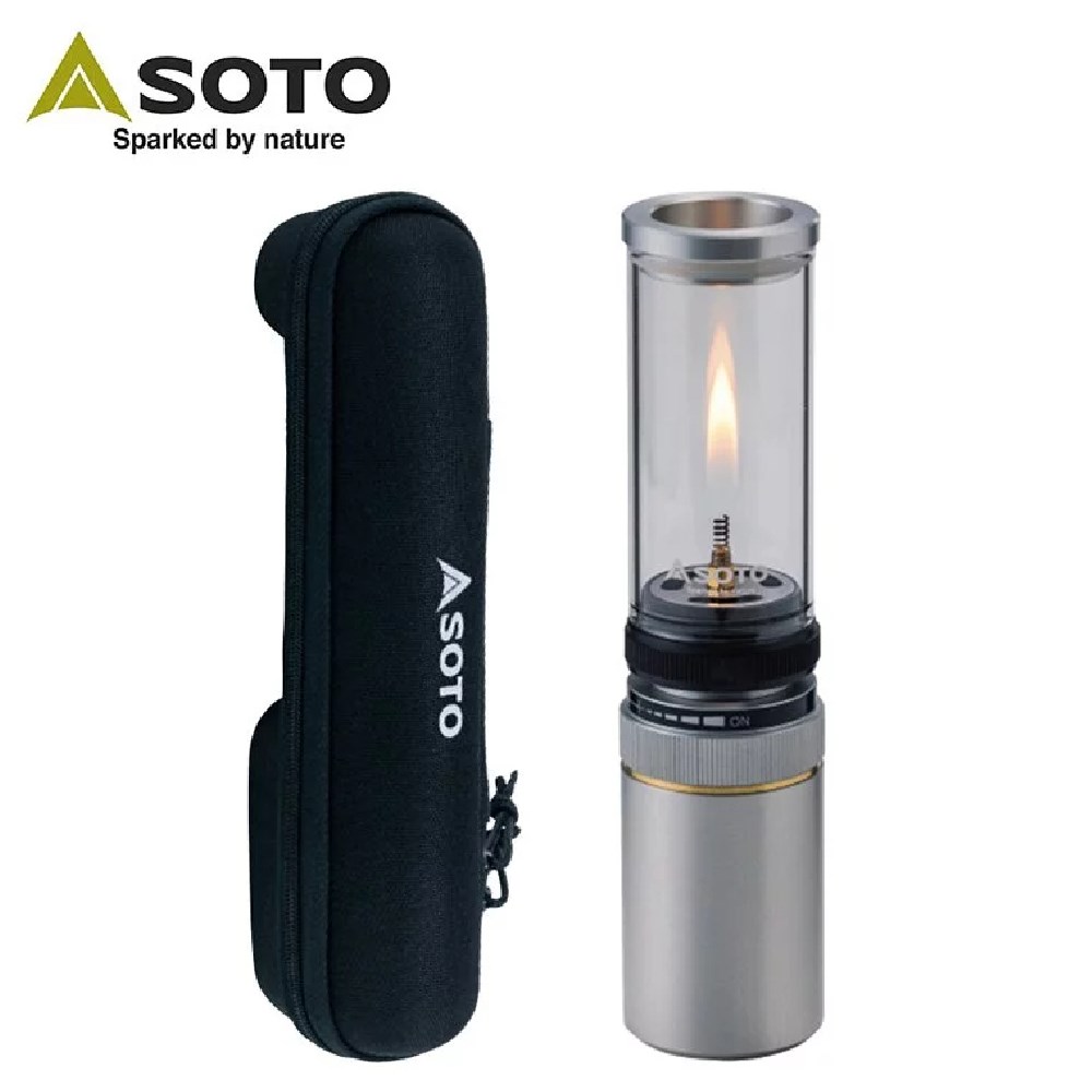 SOTO Hinoto 無芯瓦斯燭燈收納盒套組 SOD-260 露營燈 登山 露營 野炊