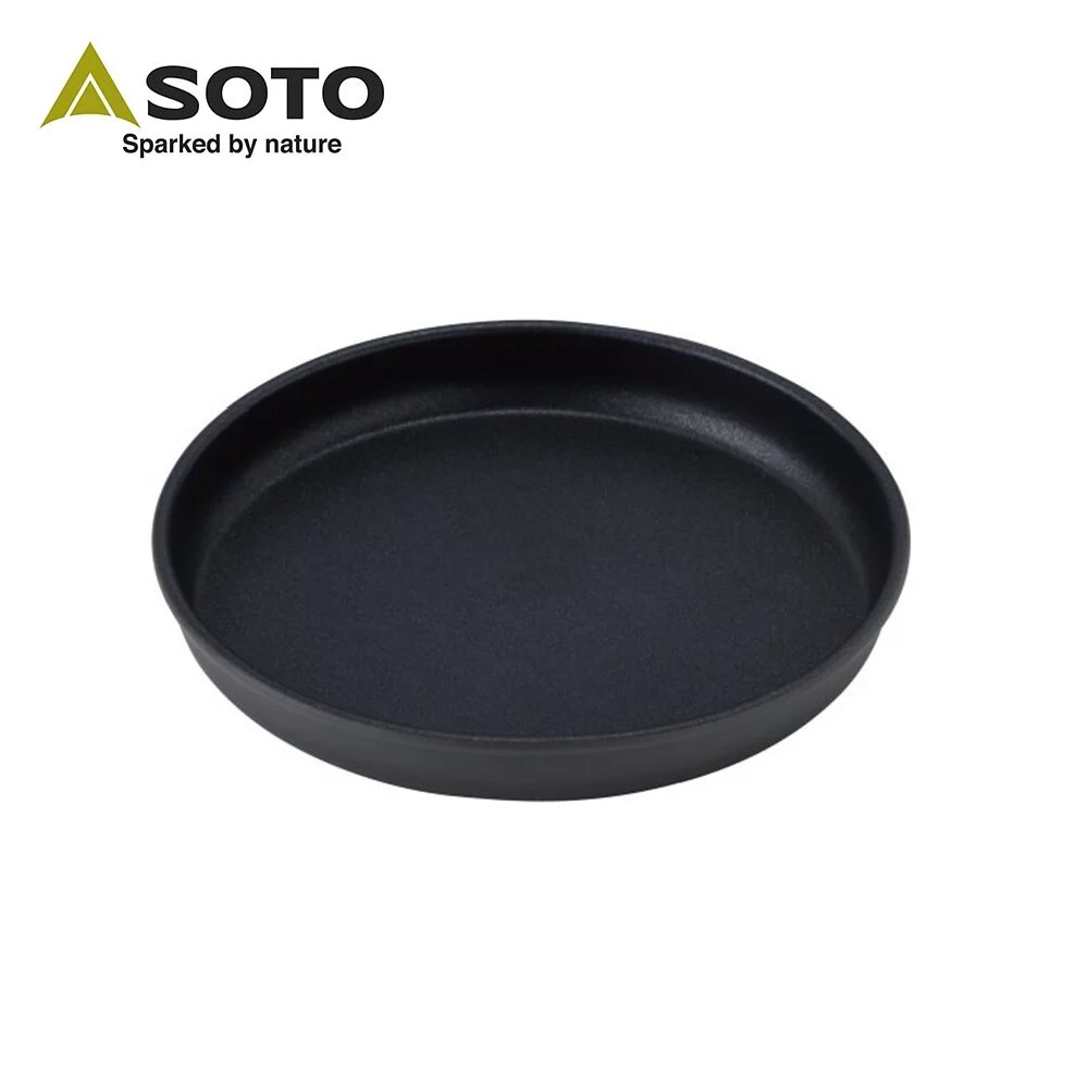 SOTO 戶外輕量不沾平底煎炒鍋 SOD-503-18  煎鍋 炒鍋 野炊 露營 登山
