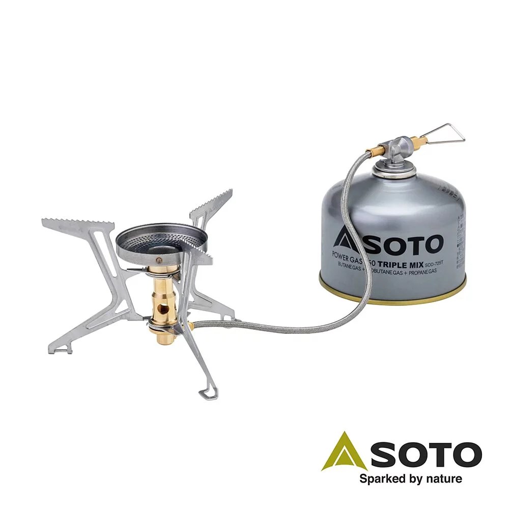 SOTO 穩壓防風分離式登山爐 蜘蛛爐 SOD-331 蜘蛛爐 高山爐 登山 野炊