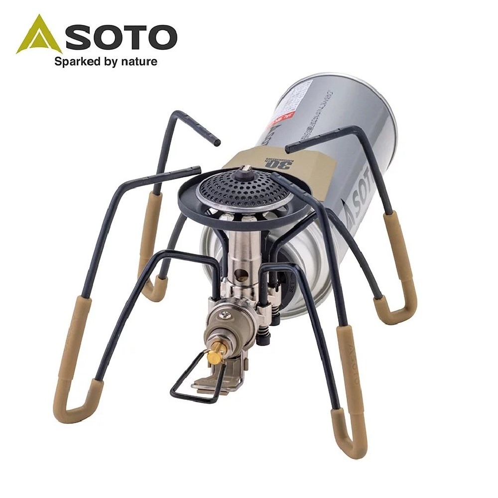 SOTO 30週年紀念蜘蛛爐 沙色 ST-AS310DY 蜘蛛爐 高山爐 登山 野炊