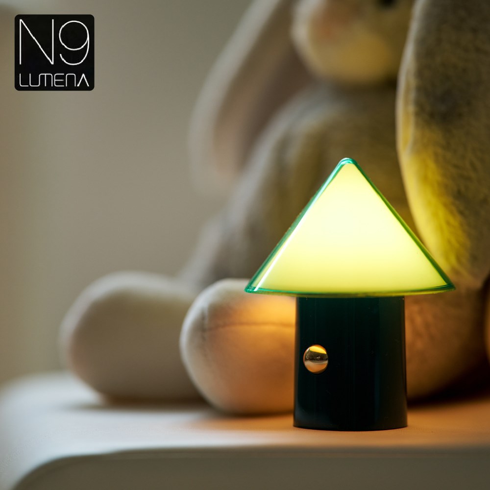 N9 LUMENA 無線積木小夜燈 森林綠/活力黃/愉悅橙 露營燈 氣氛燈