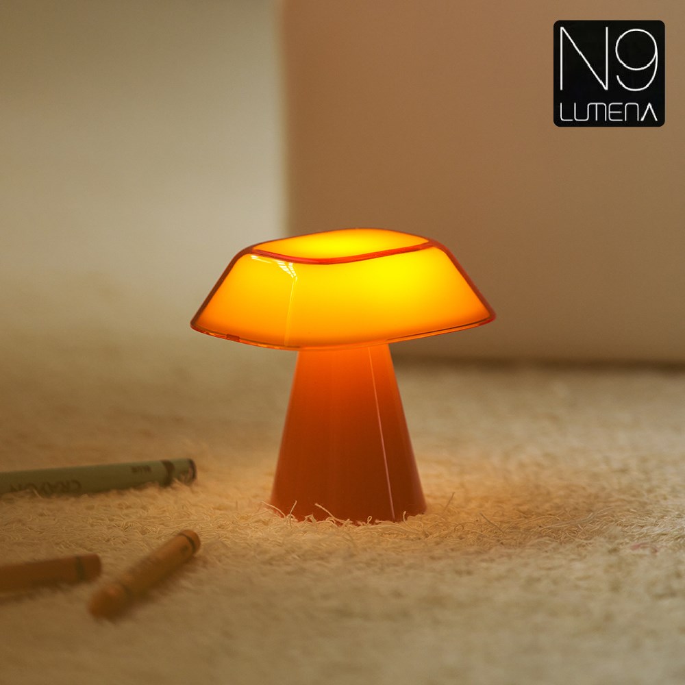 N9 LUMENA 無線積木小夜燈 森林綠/活力黃/愉悅橙 露營燈 氣氛燈