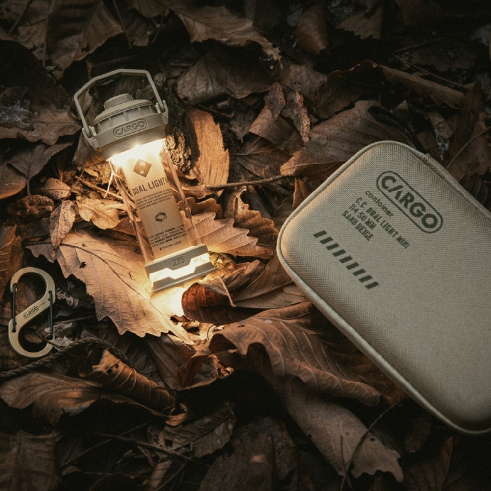 CARGO 工業風LED燈 mini 沙色 露營燈 LED燈 可加購燈罩