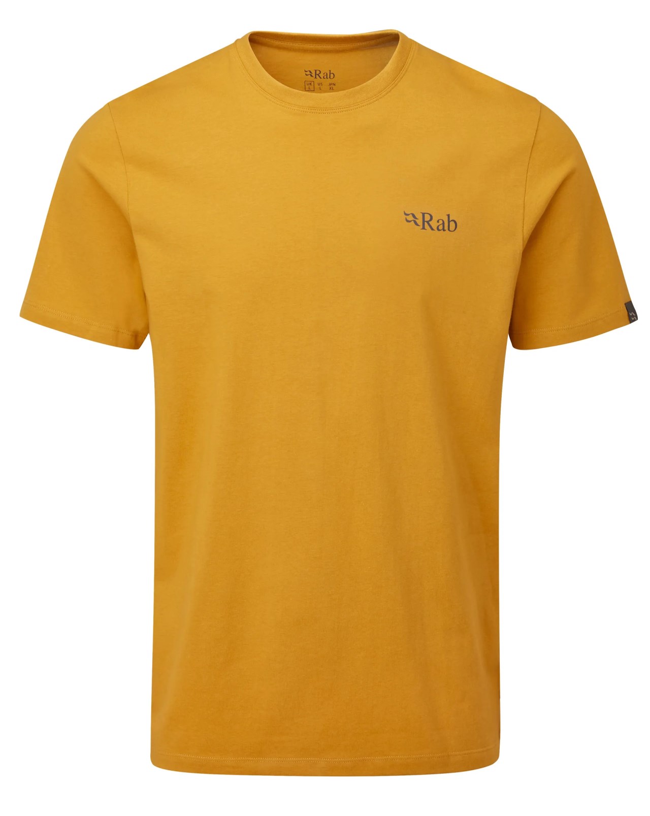 英國 RAB Stance Mountain Peak Tee 透氣短袖有機棉T恤 男款 薩哈拉黃 QCB66