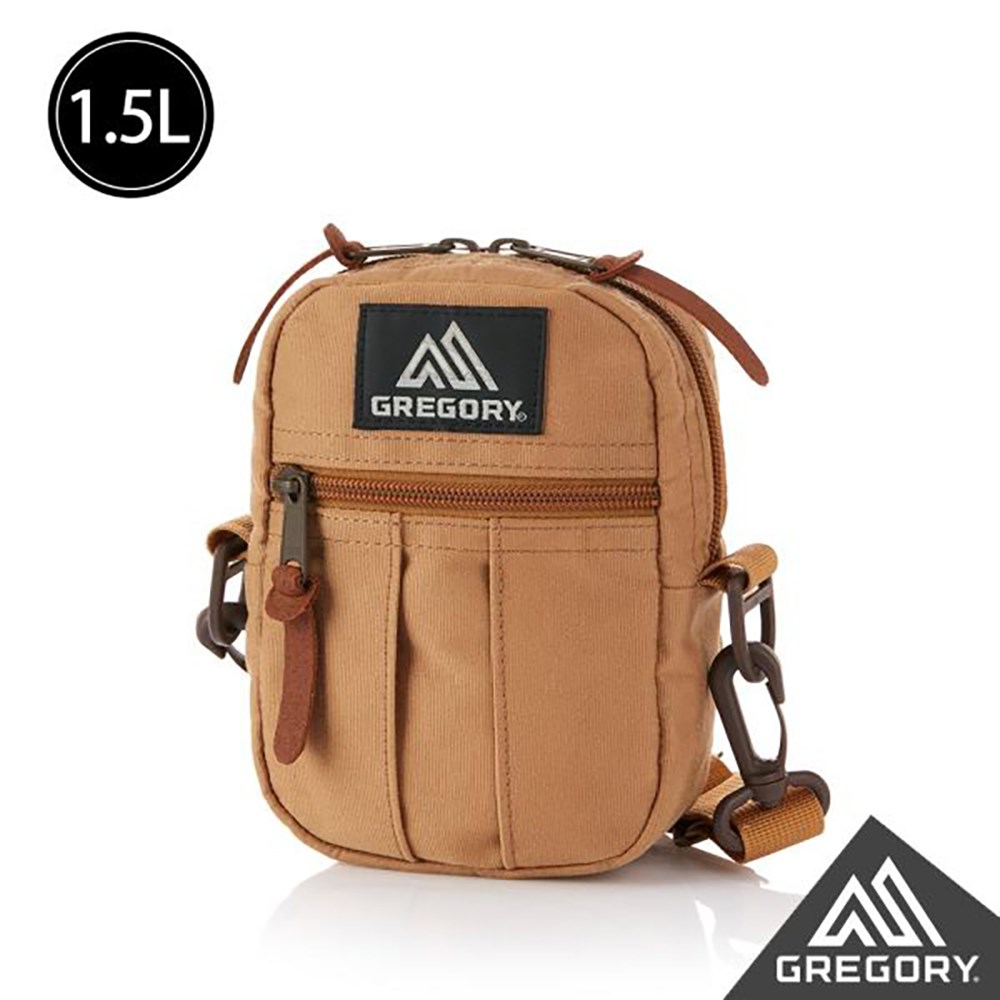 Gregory 1.5L QUICK POCKET斜背包 GG65469 焦糖棕 背包