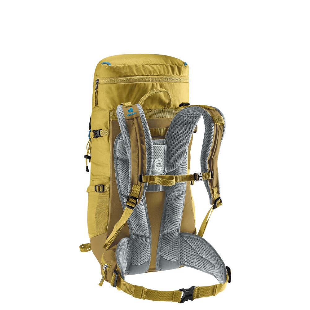 Deuter FOX拔熱登山背包 青少年款 30+4L 3611122 薑黃 登山包 露營包