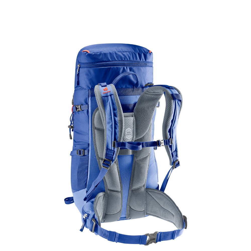 Deuter FOX拔熱登山背包 青少年款 30+4L 3611122 藍色 登山包 露營包