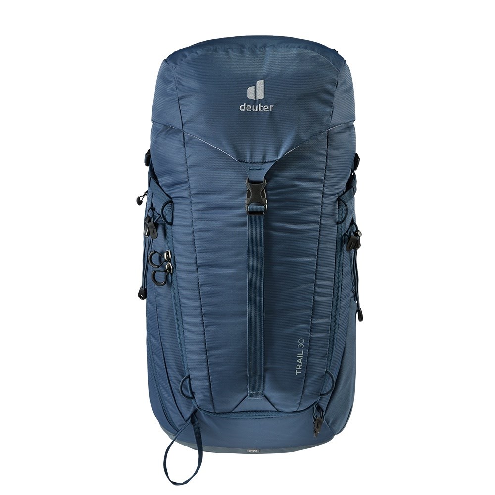Deuter 男 TRAIL 輕量拔熱透氣背包 30L 3440521 深藍 登山包 背包