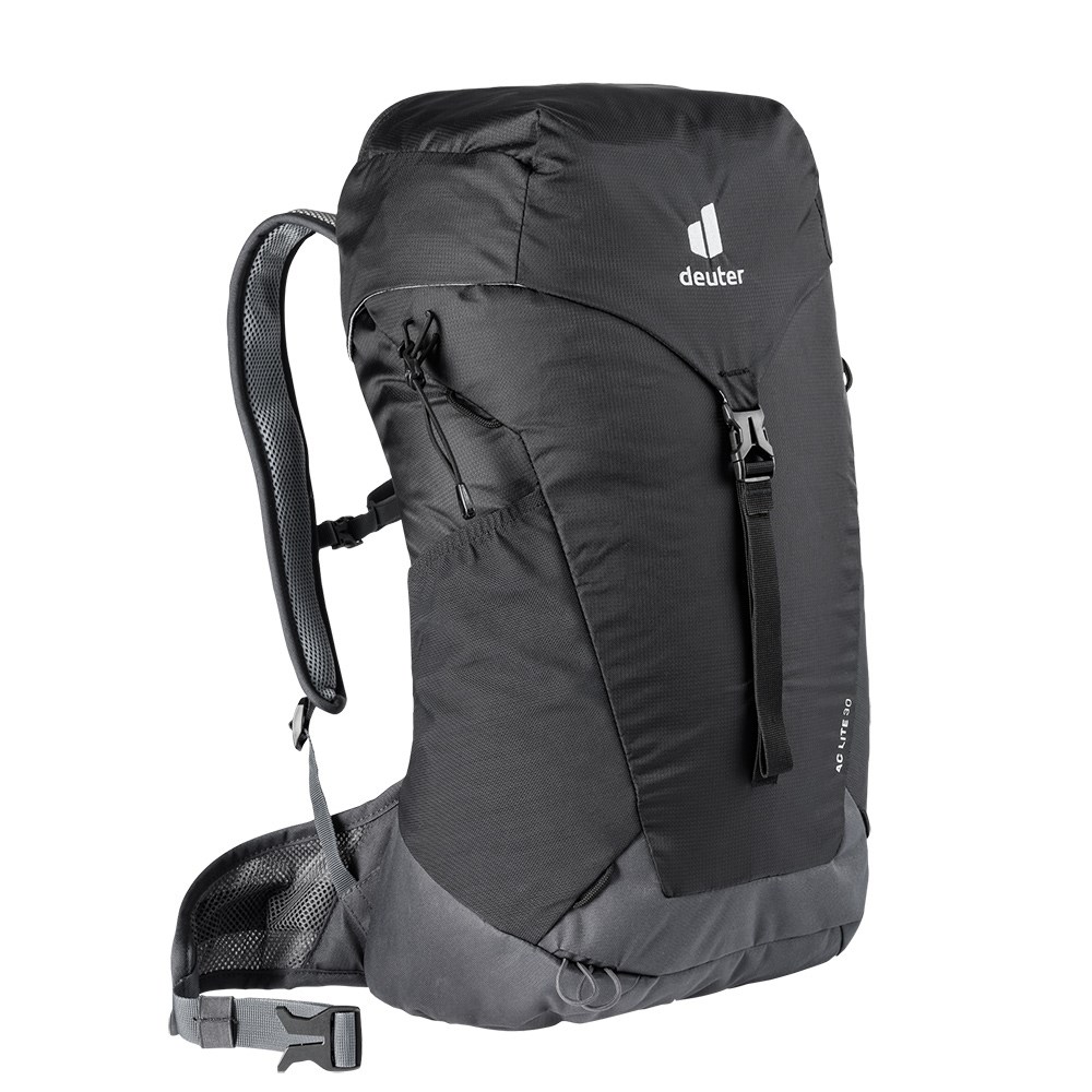 Deuter 男 AC LITE網架直立式透氣背包 登山背包 30L 3421021 黑 登山包 健行包