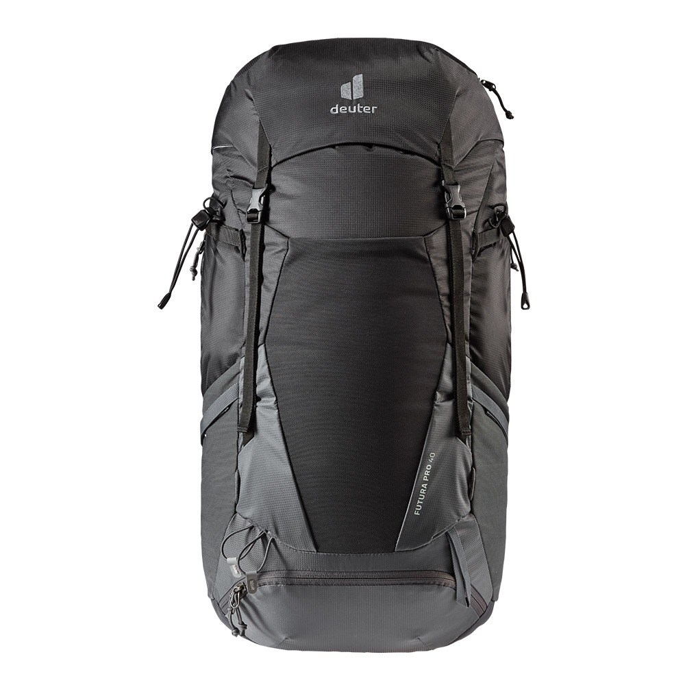 Deuter 男 FUTURA PRO 40L透氣網架背包 3401321 黑 登山背包 登山包