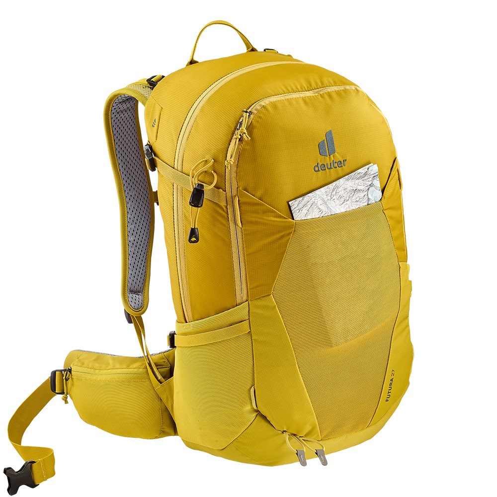 Deuter 男 FUTURA 27L透氣網架背包 3400321 薑黃 登山背包 登山包