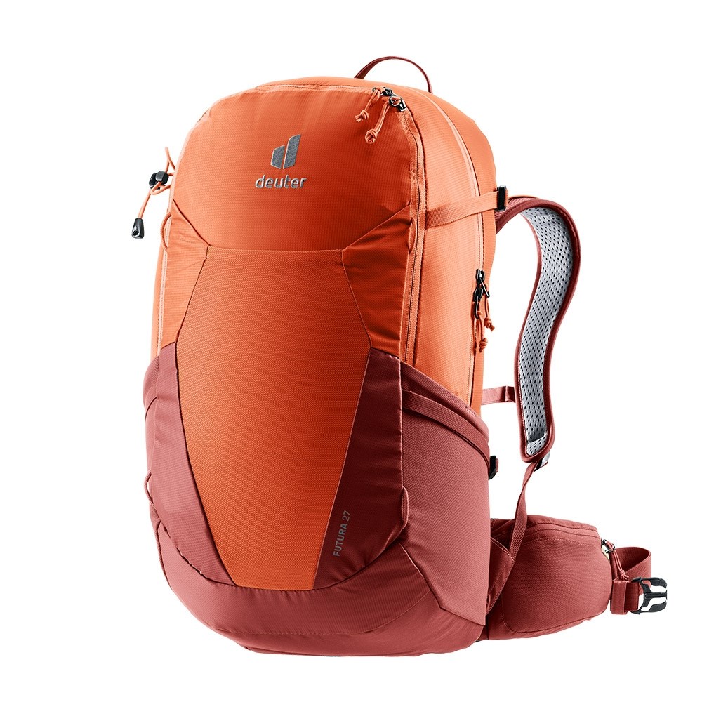 Deuter 男 FUTURA 27L透氣網架背包 3400321 辣椒紅 登山背包 登山包