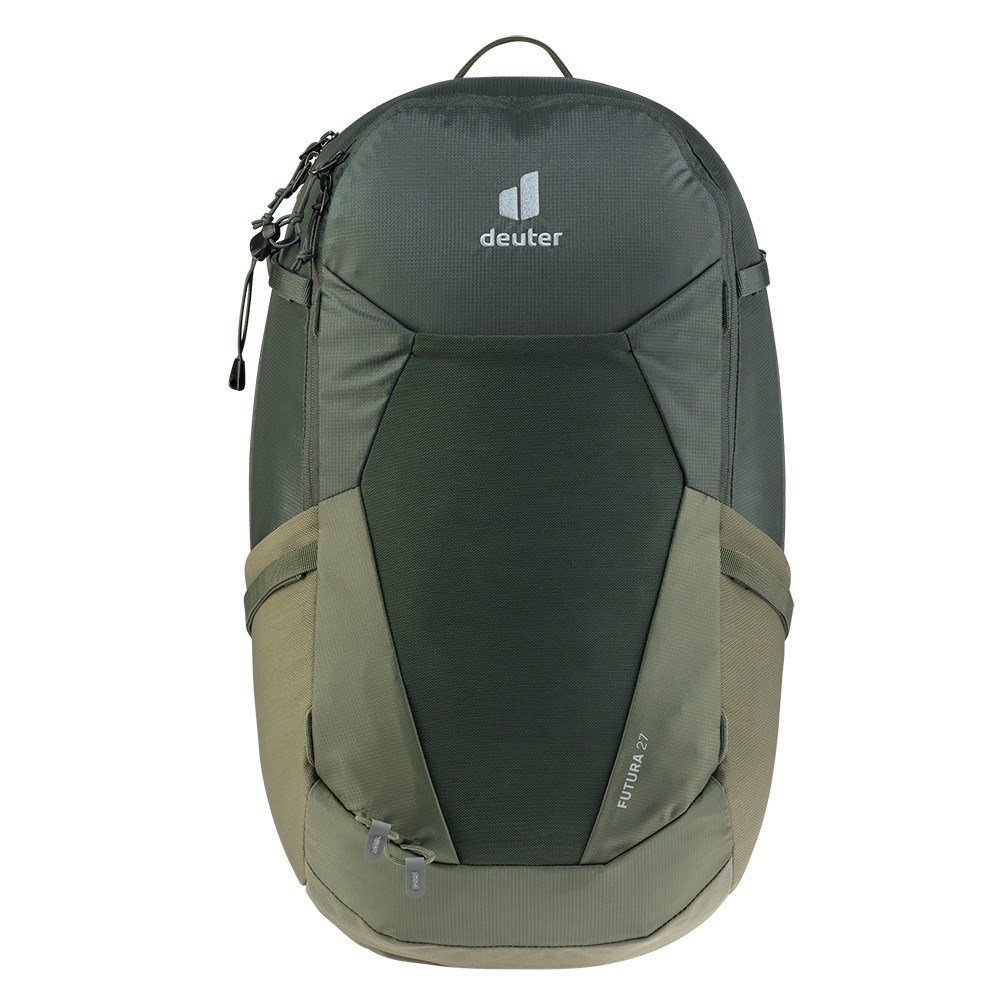 Deuter 男 FUTURA 27L透氣網架背包 3400321 墨綠卡其 登山背包 登山包