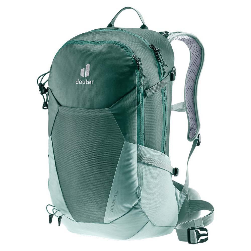 Deuter 女 FUTURA 21SL透氣網架背包 3400021 森林綠 登山背包 登山包