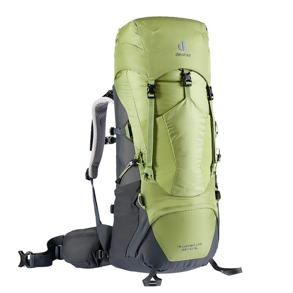 Deuter 女 AIRCONTACT LITE 35+10SL 拔熱式透氣背包 3340221 開心果綠 登山背包