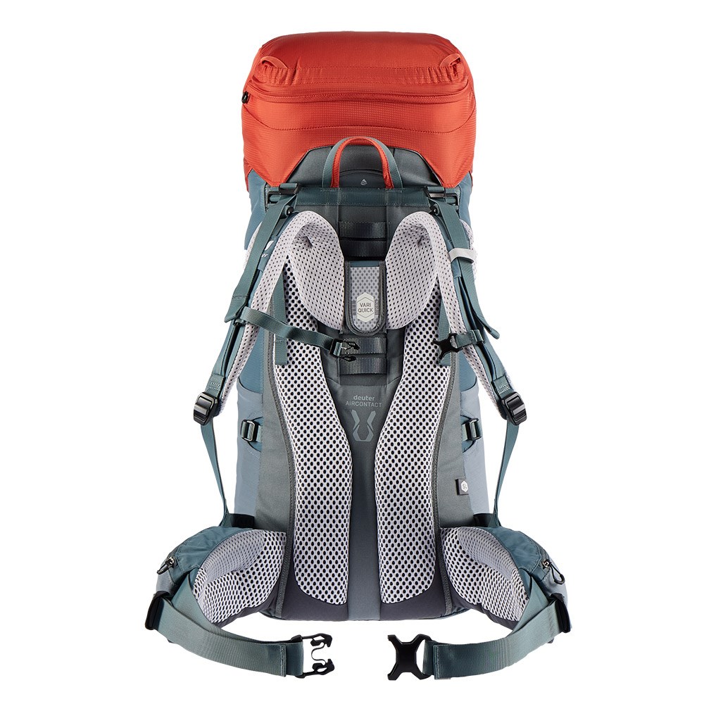 Deuter 女 AIRCONTACT LITE 45+10SL 拔熱式透氣背包 3340421 辣椒紅 登山背包