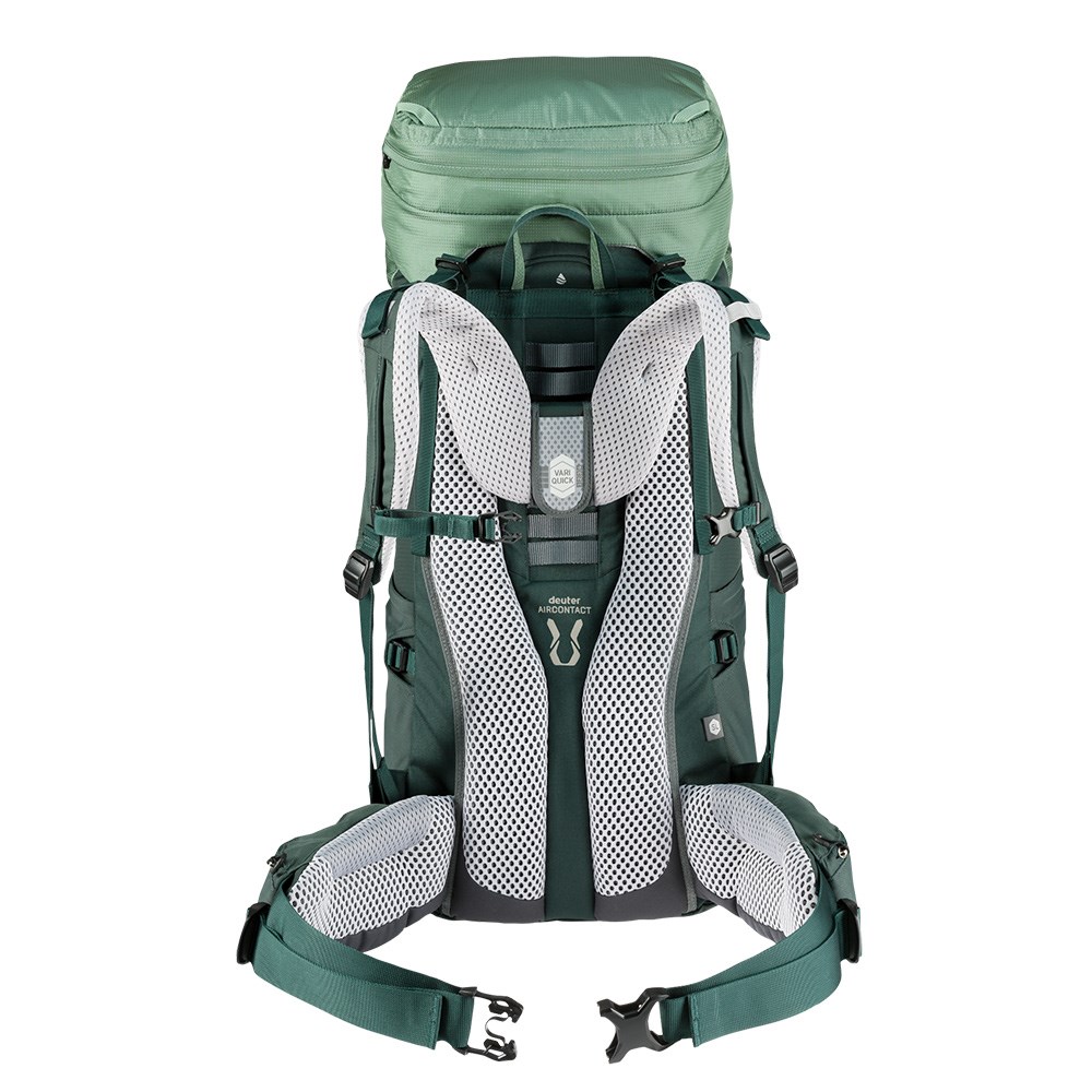Deuter 女 AIRCONTACT LITE 45+10SL 拔熱式透氣背包 3340421 蘆薈綠 登山背包
