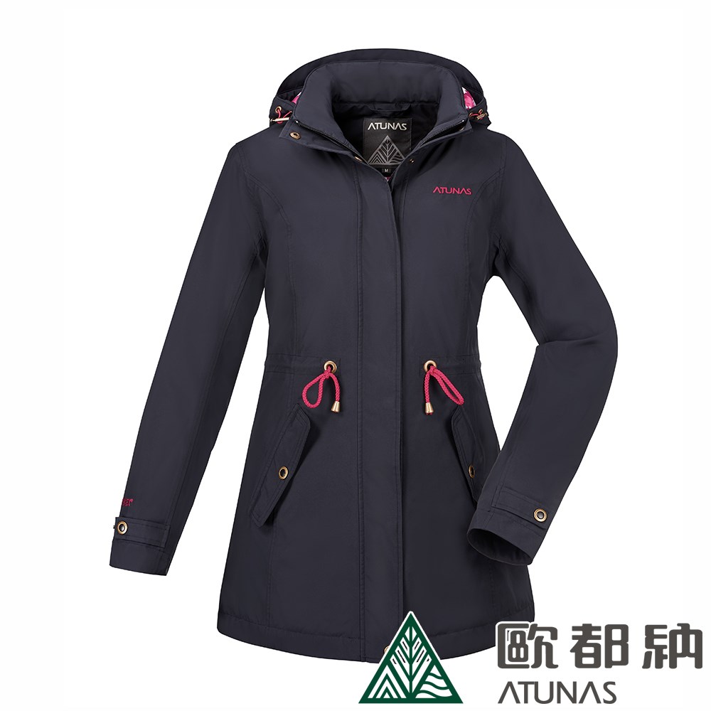 特價出清 ATUNAS 歐都納 女 都會時尚G/T科技保溫棉外套 黑 A-G1723W GTX