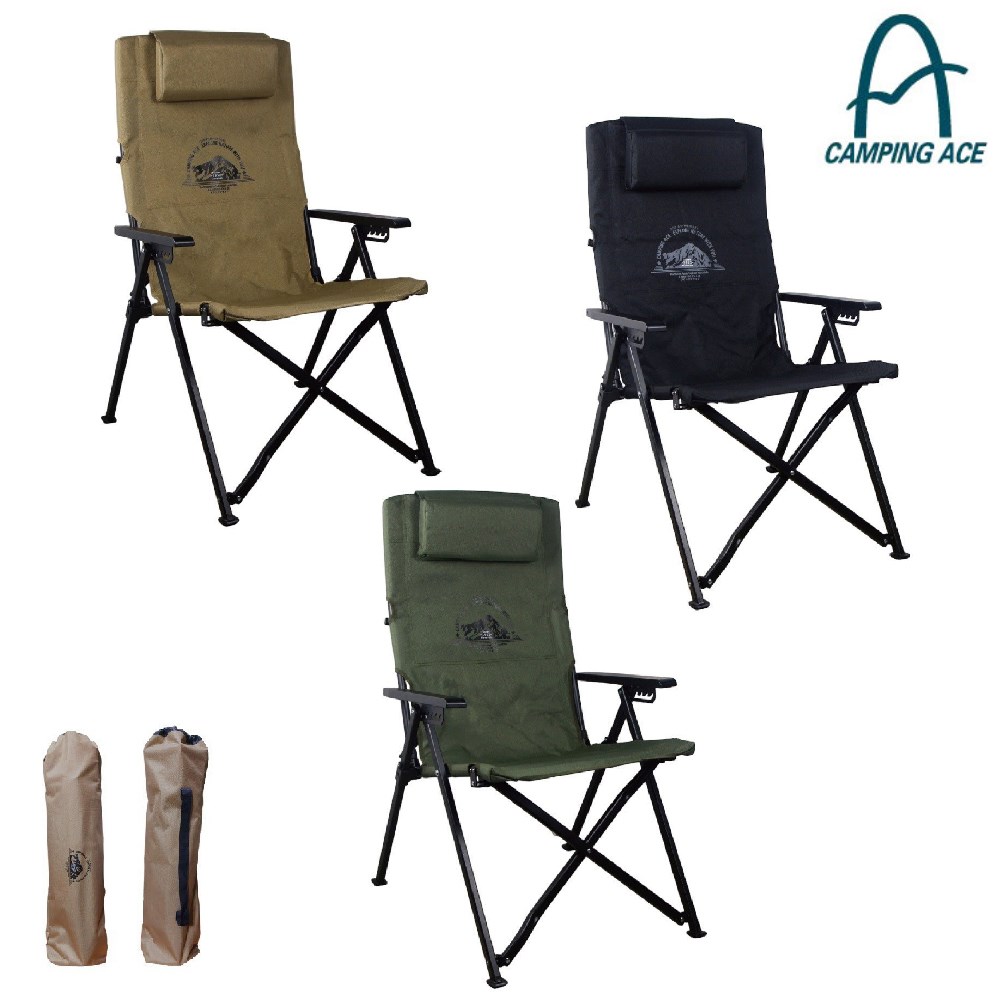 Camping Ace 野樂 黑森戰術六段椅 ARC-8T 軍綠/沙/黑/灰 折疊椅 露營椅 戰術椅