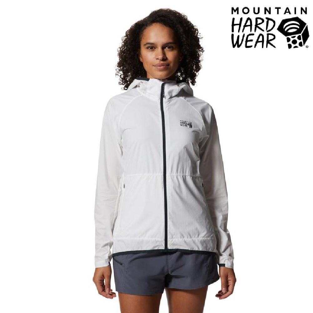 Mountain Hardwear 輕量透氣防風連帽外套 女款 霧堤白 1985071 運動外套