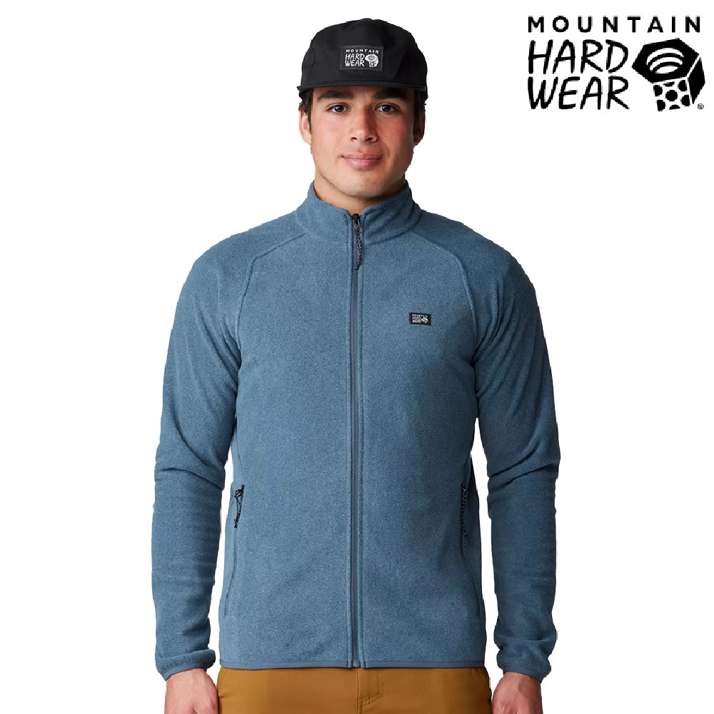 Mountain Hardwear 保暖刷毛立領外套 男款 滿月藍 2104701 刷毛外套 保暖外套