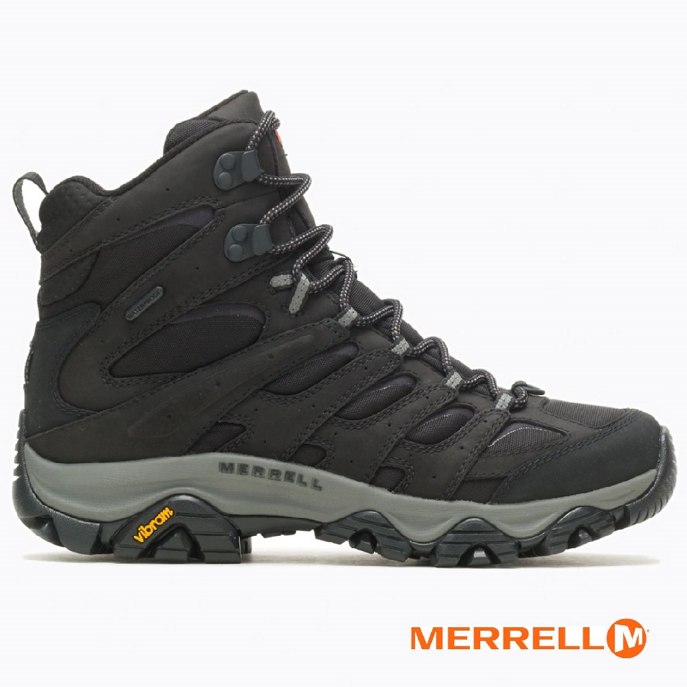 Merrell MOAB 3 APEX MID WATERPROOF 男 高筒防水登山鞋 黑色 ML037049 健行鞋