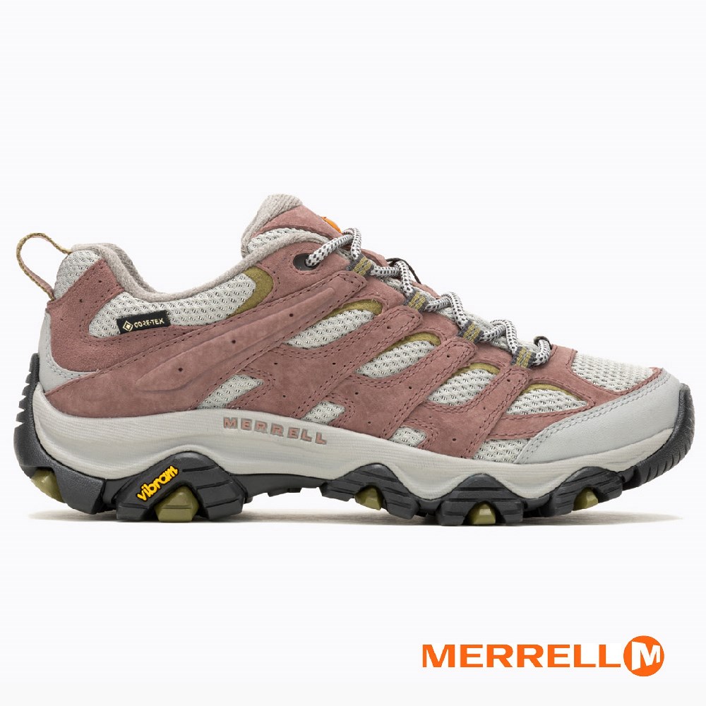 Merrell MOAB 3 GTX 低筒防水登山鞋 女款 ML037500 玫瑰色 健行鞋 登山鞋