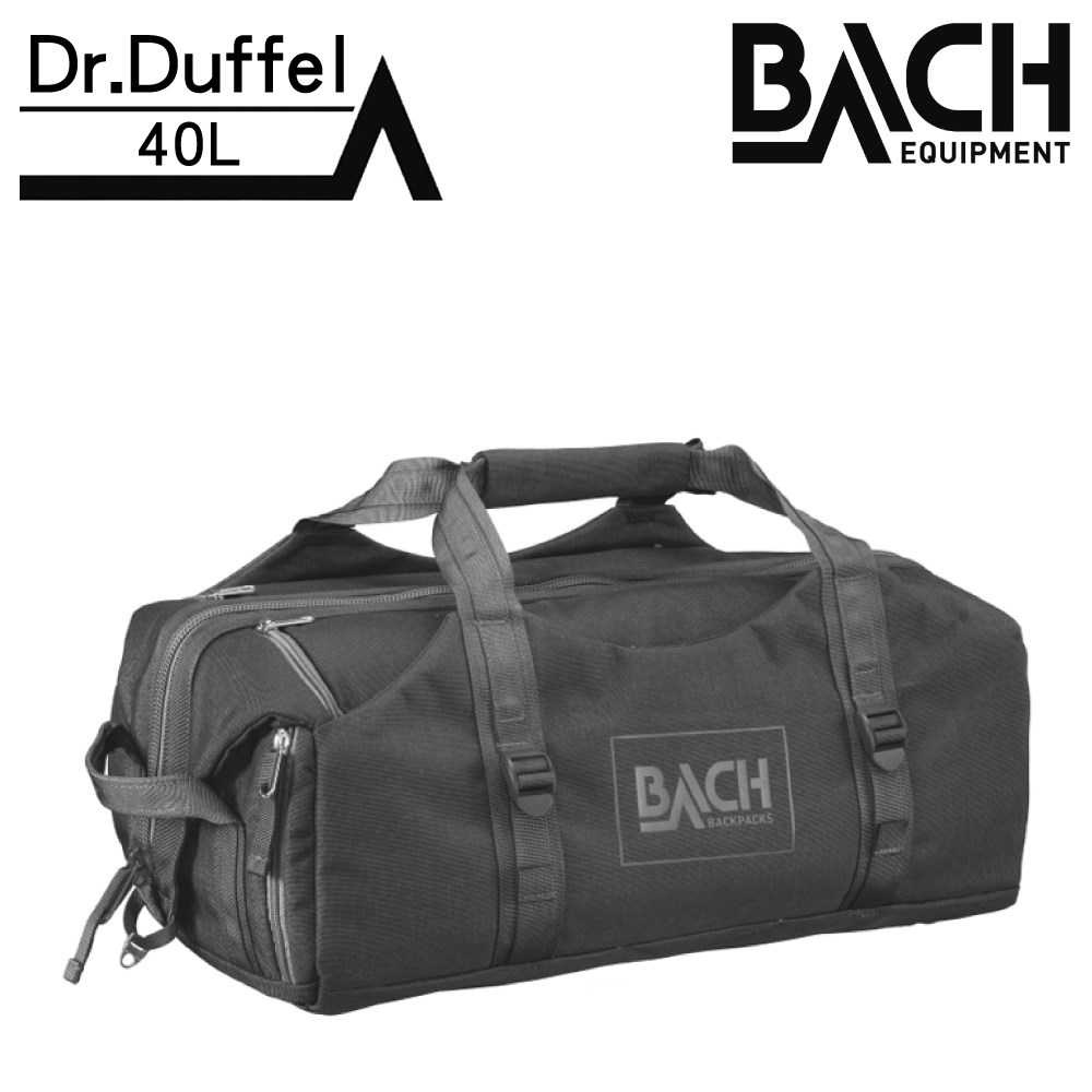 BACH Dr.Duffel 40L 旅行袋 281354 黑色 背包 手提 後背包 旅行包
