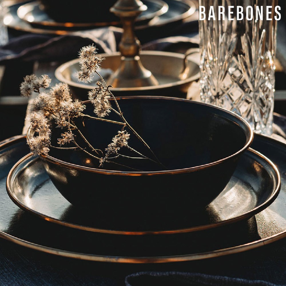 BAREBONES Enamel Bowl 琺瑯碗組 一組兩入 CKW-340 炭灰 碗 露營 野炊