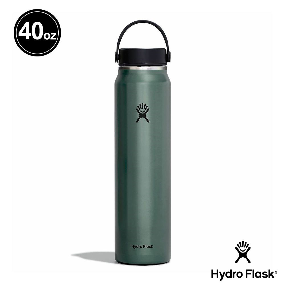 Hydro Flask 40oz/118ml 寬口提環保溫瓶 龍紋綠 保冷 保溫瓶 水壺 登山 露營