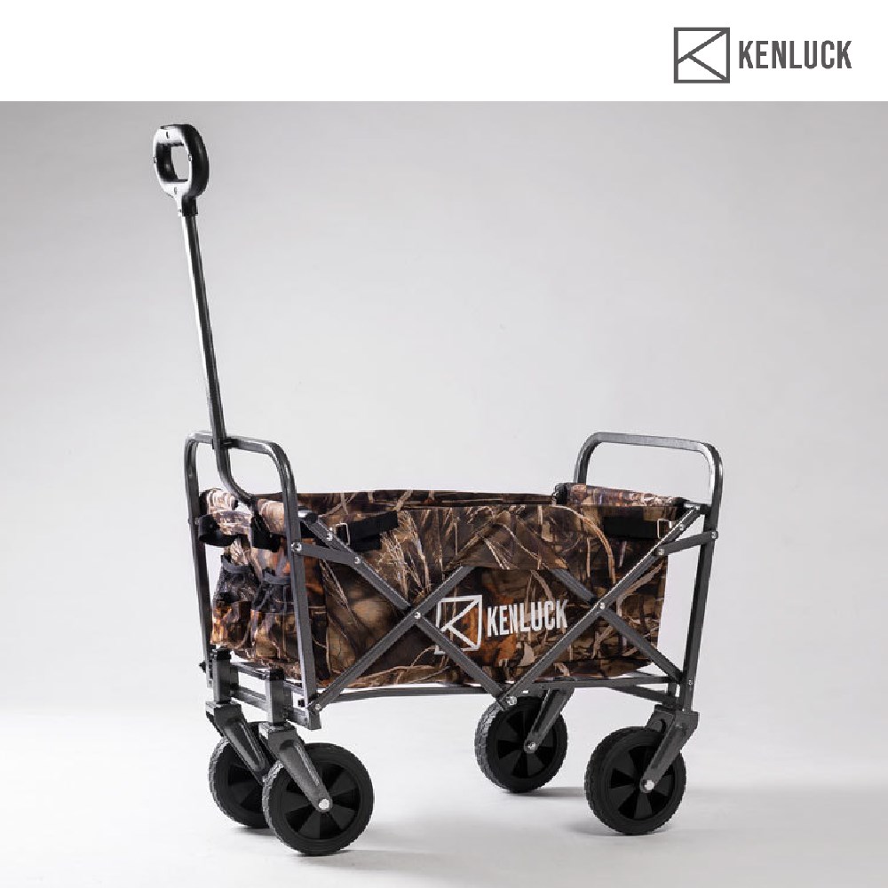KENLUCK Wagon Mini 迷你款 多功能折疊手拉車 楓葉迷彩 露營推車 手拉車 寵物推車