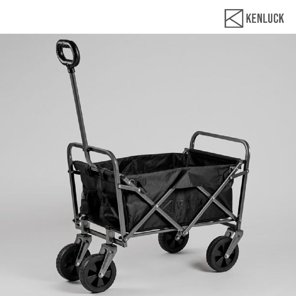 KENLUCK Wagon Mini 迷你款 多功能折疊手拉車 闇黑限定版 露營推車 手拉車 寵物推車