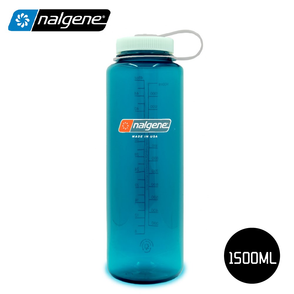 Nalgene 美國專業 1500ml 寬嘴水壺 2020-0648 鱒魚綠 外出水瓶 運動 戶外