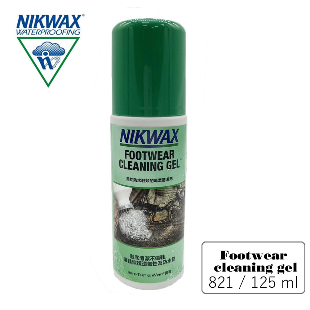 NIKWAX 擦式登山鞋清洗劑 821 125ml 鞋子清洗劑 鞋類清潔 登山鞋洗劑 機能洗劑