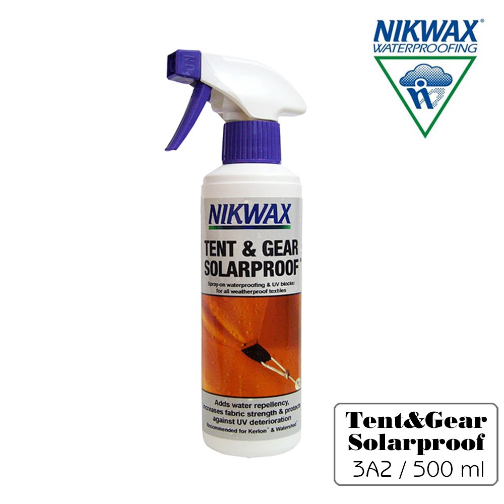 NIKWAX 噴式抗UV撥水劑 3A2 500ml 露營裝備保養 背包防水噴霧 帳篷保養 帳篷防水