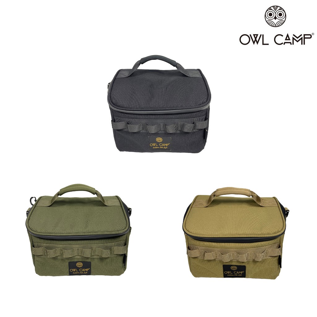 OWL CAMP SEA 調味收納盒 黑/沙/軍綠 露營 收納 裝備袋 收納包 收納盒
