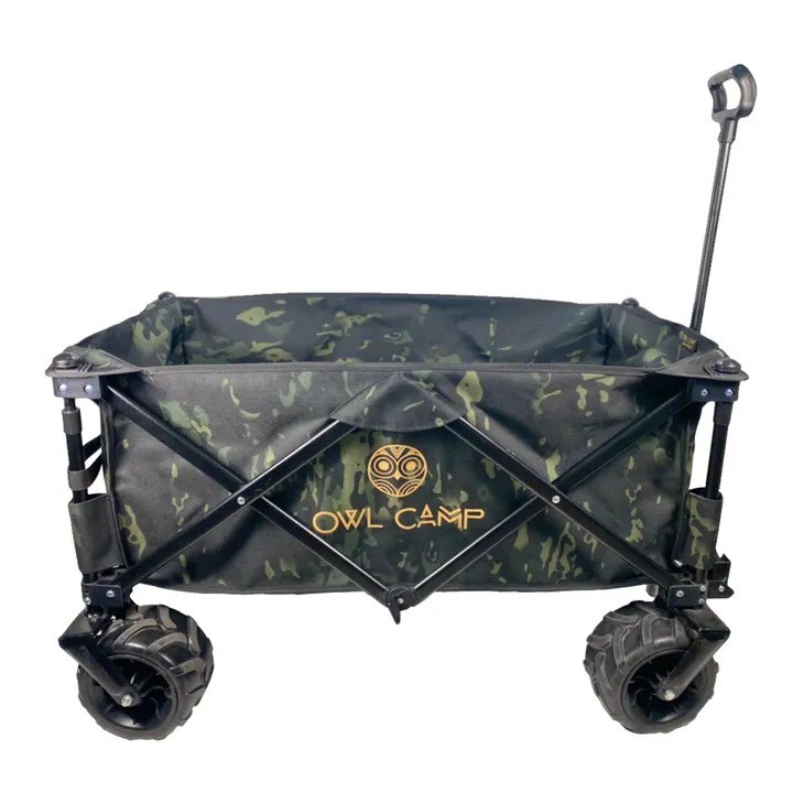 OWL CAMP 露營手拉車 暗黑迷彩 手拉車 手推車 露營拖車 露營推車