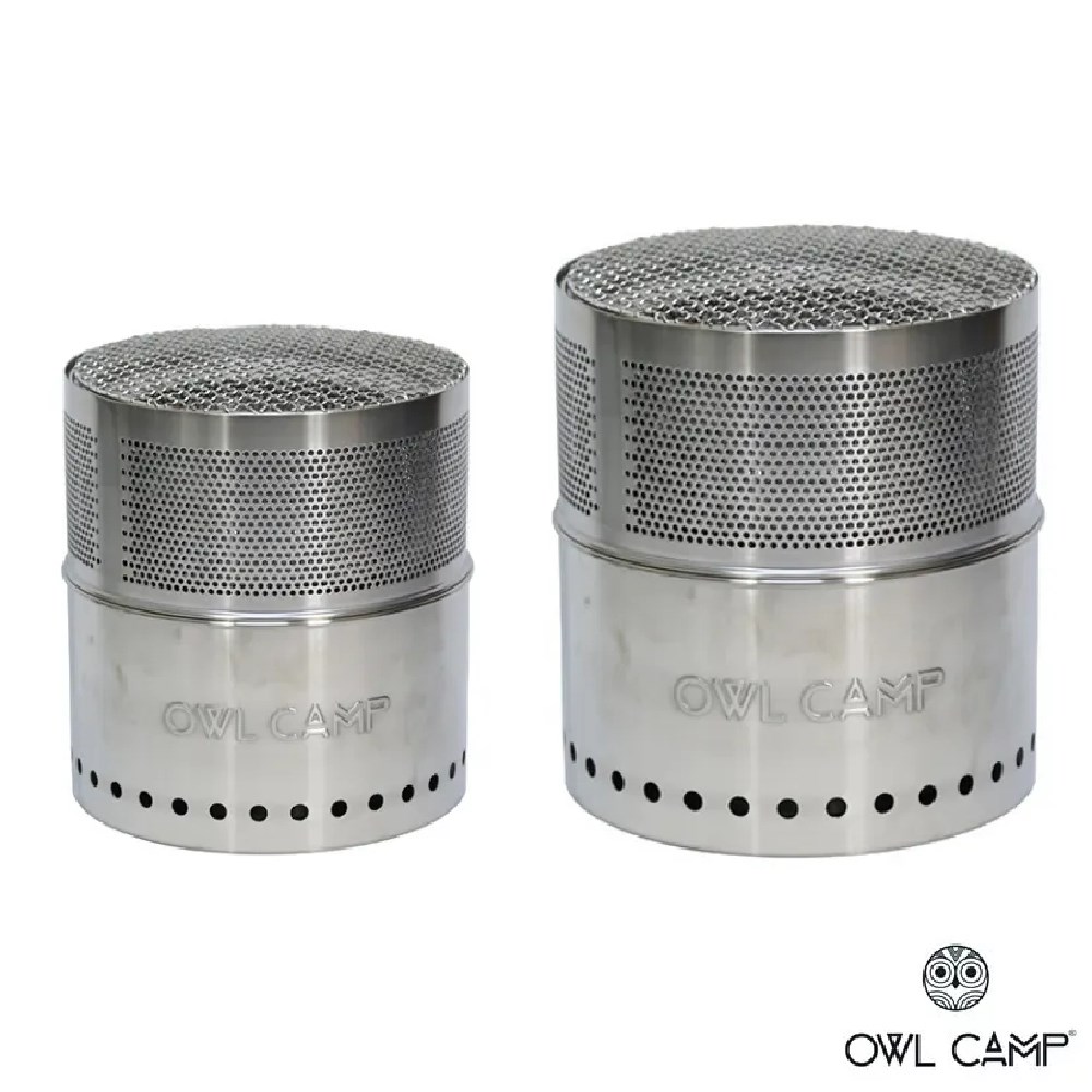 OWL CAMP FS 森林火炬 小/大 焚火爐 露營 野炊 焚火台
